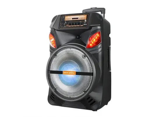 Bluetooth დინამიკი 2 მიკროფონით და პულტით HA-15F თბილისი