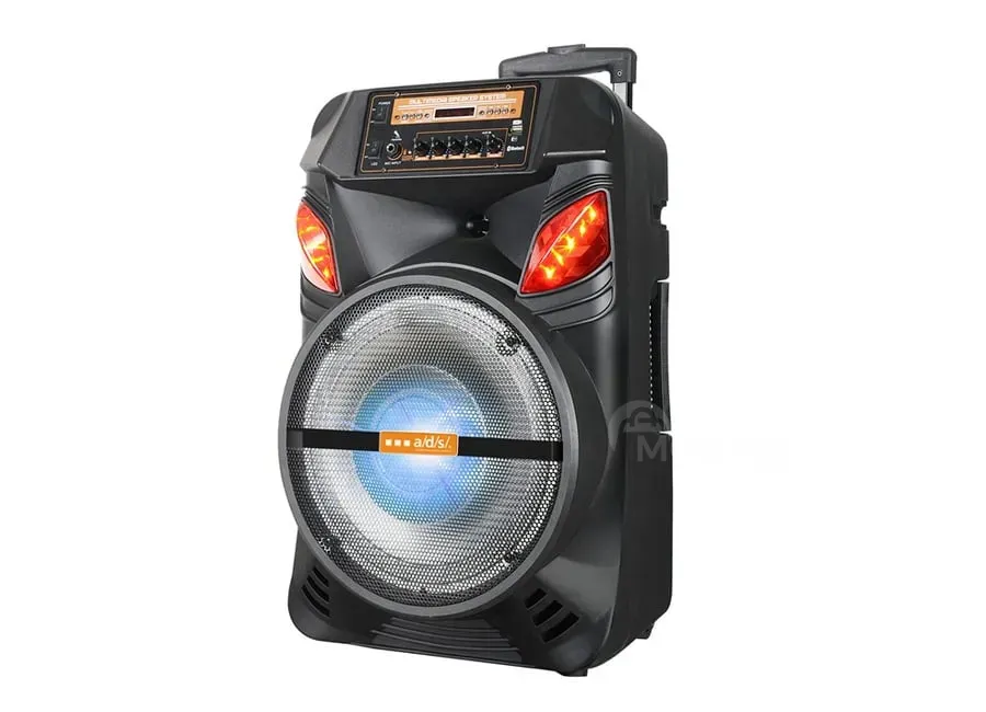 Bluetooth speaker with 2 microphones and remote control HA-15F Tbilisi - photo 1