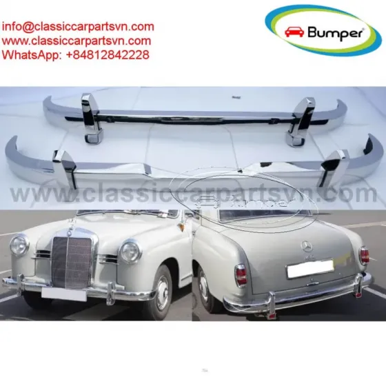 Mercedes Ponton 4 cylinder W120 bumpers Tbilisi