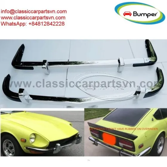 Datsun 240Z 260Z 280Z bumpers with rubber, with overriders Tbilisi