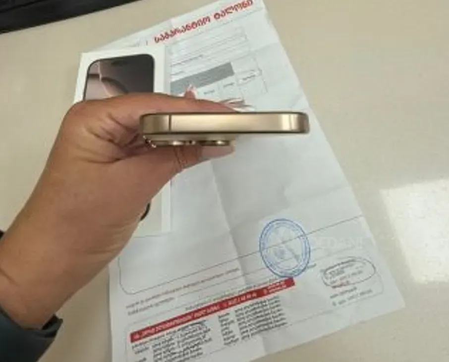iPhone 16 Pro Desert Titanium 128 GB თბილისი - photo 5