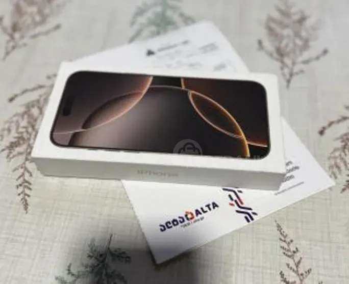 iPhone 16 Pro Max Desert Titanium 256 GB თბილისი - photo 1
