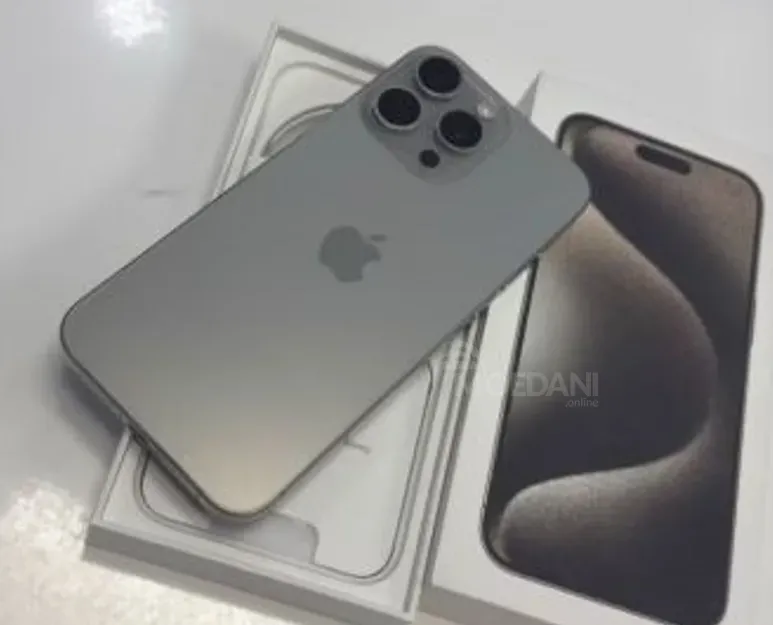 iPhone 15 Pro Max Titanium Natural 256 GB თბილისი - photo 1