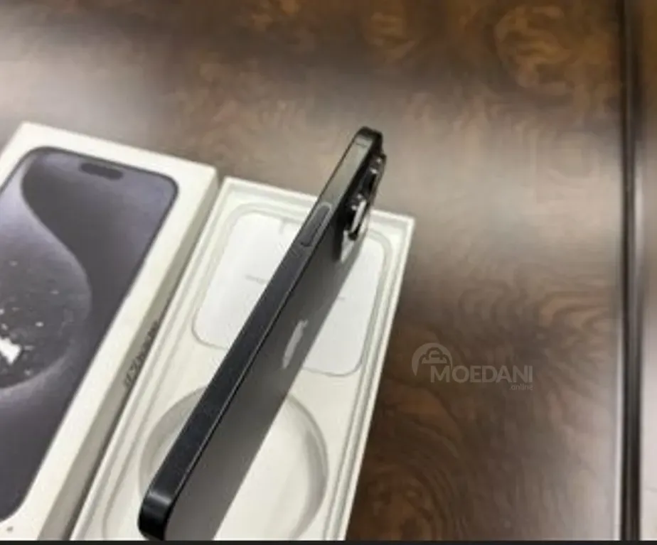 iPhone 15 Pro Max Titanium Black 1 TB თბილისი - photo 5