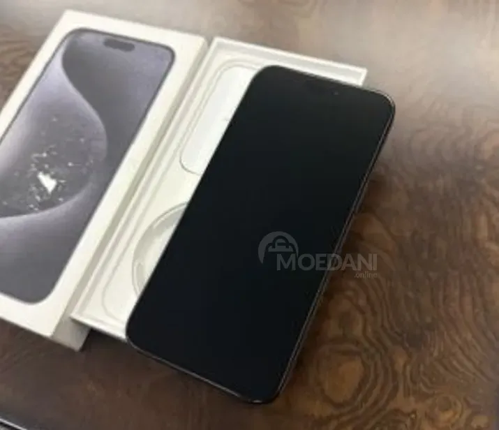 iPhone 15 Pro Max Titanium Black 1 TB თბილისი - photo 2