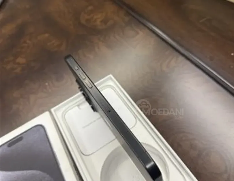 iPhone 15 Pro Max Titanium Black 1 TB თბილისი - photo 6