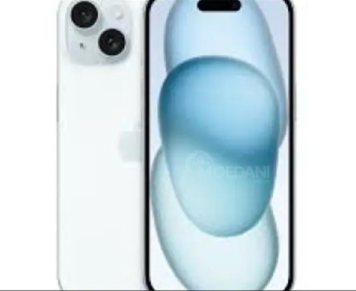iPhone 15 Blue 128 GB თბილისი - photo 1
