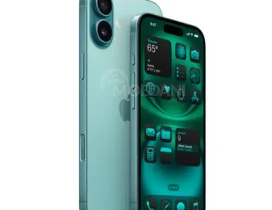 iPhone 16 Plus Teal 128 GB თბილისი - photo 1