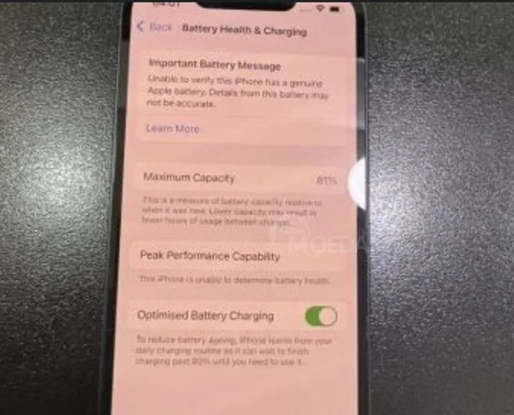 iPhone 13 Mini Midnight 128 GB თბილისი - photo 4