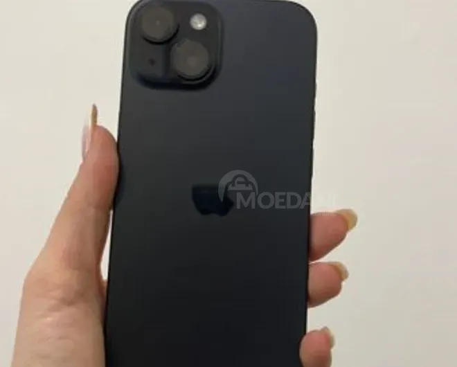 iPhone 15 Black 128 GB თბილისი - photo 1
