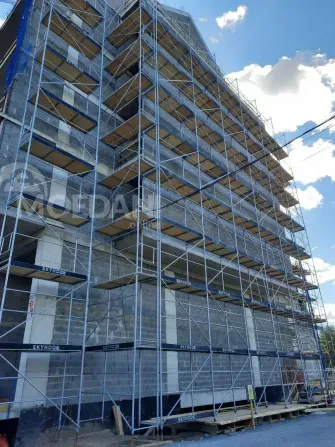 Facade of a house with a roof of 1m2 Tbilisi - photo 3