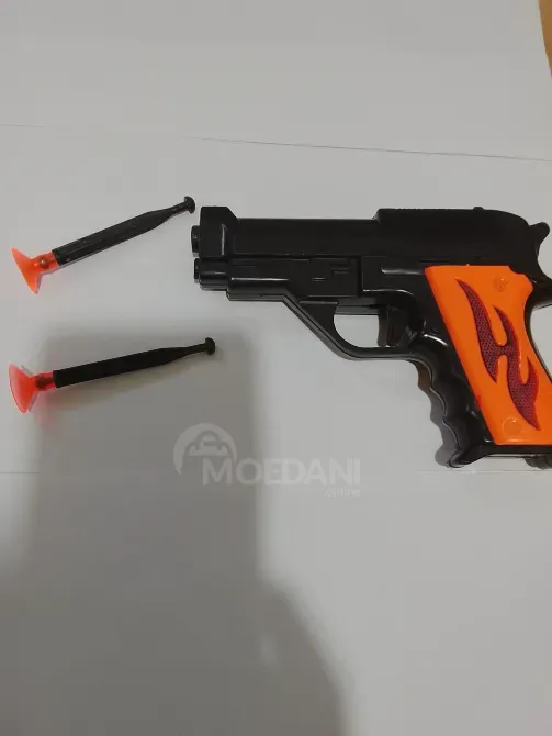 Suction cup gun plastic with two suction cups Tbilisi - photo 1