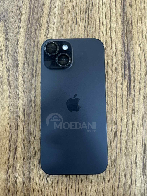 iPhone 15 Black 128 GB თბილისი - photo 2