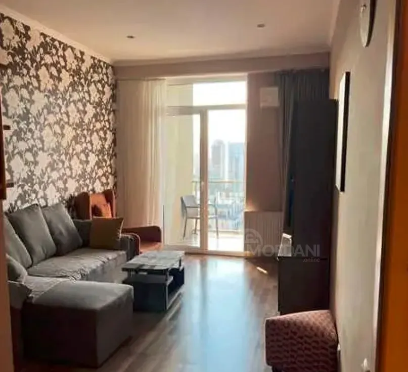 ქირავდება 2 ოთახიანი ბინა 60მ² 13/21 სართ თბილისი - photo 1