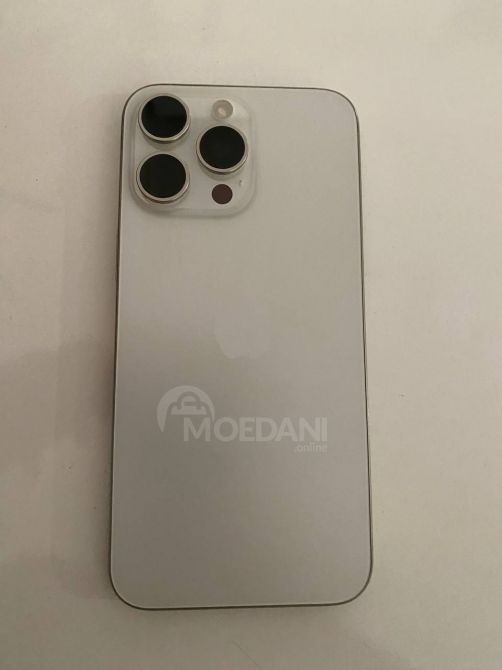 iPhone 15 Pro Max Titanium White 512 GB თბილისი - photo 1