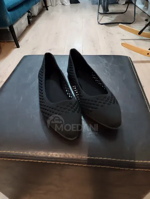 ქალის ბრტყელი ფეხსაცმელი, ტექსტილის, ზომა 38 თბილისი - photo 1