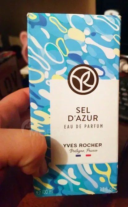 Იყიდება Yves rocher-ის ორიგინალი პარფიუმერული წყალი Sel D`azur(for women) (ახალი). მოცულობა 100მლ. თბილისი - photo 6