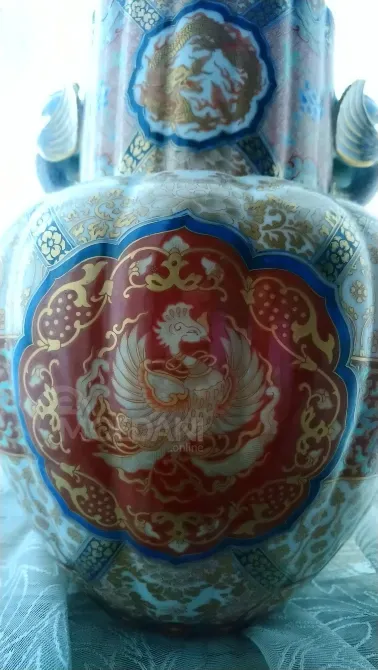 Продаётся антикварная японская фарфоровая ваза (XIX век) Тбилиси - изображение 2