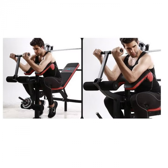 Exercise bench with barbell rack Tbilisi