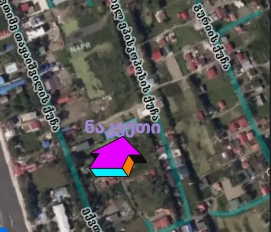 Продам земельный участок 1000м² Ozurgeti