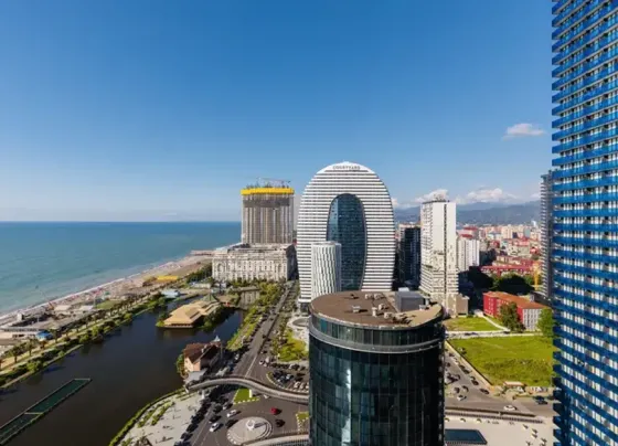 Short Term Rentals one-room 30m² 38/40 floor Batumi