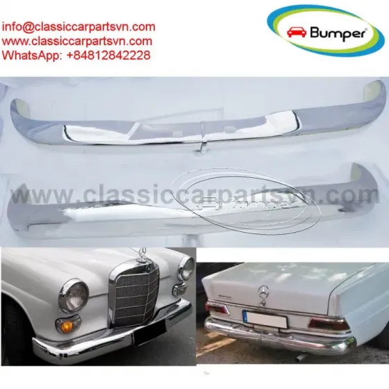 Mercedes W110 EU Style Fintail 1961 Bumpers Tbilisi