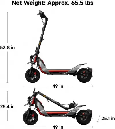 Electric scooter Segway Ninebot ZT3 Pro Tbilisi
