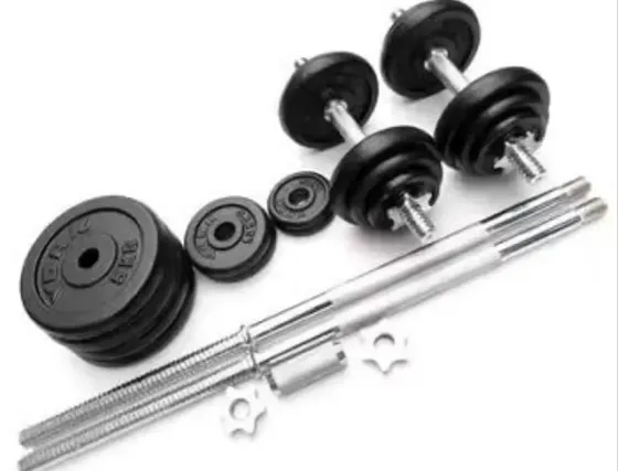 2x20kg dumbbells + barbell Tbilisi