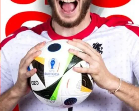 Euro 2024 ball Tbilisi