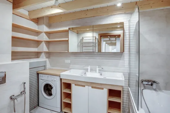 Construction of a settlement in Georgia Tbilisi