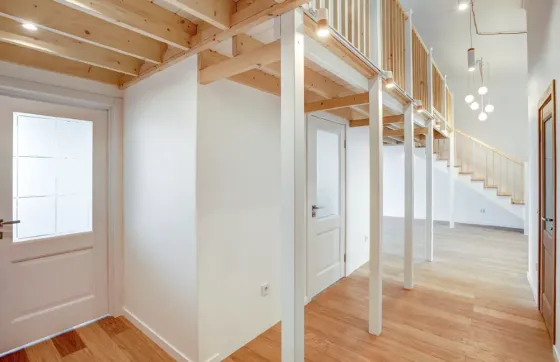 Construction of a settlement in Georgia Tbilisi