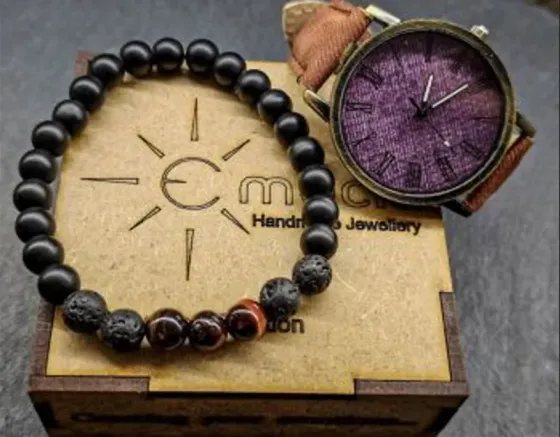 Watch and bracelet (set) "Montecarlo". Tbilisi