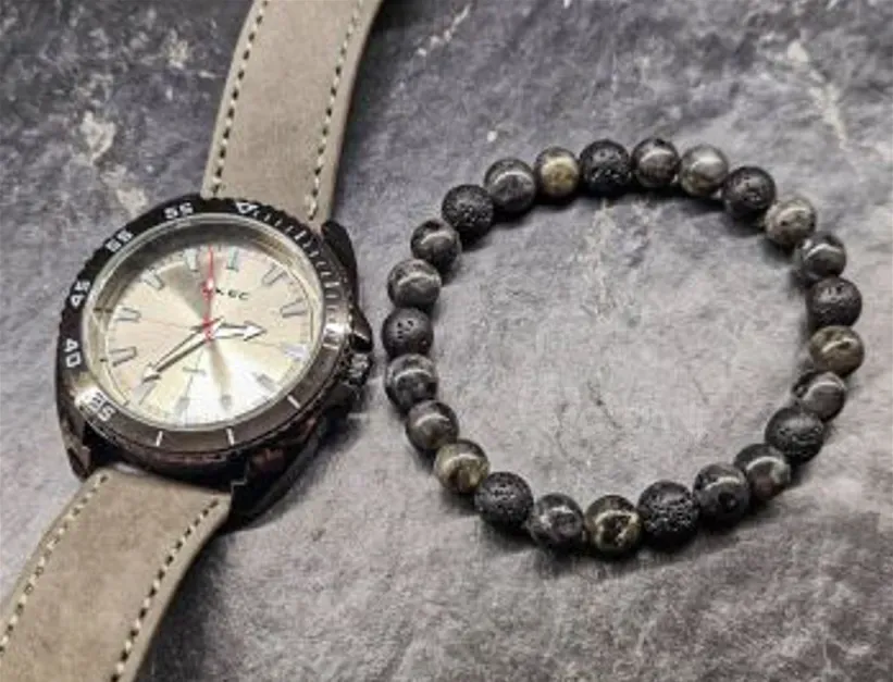 Watch and bracelet (set) "Labradorite". Tbilisi - photo 1