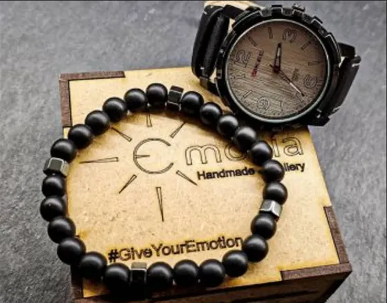 Watch and bracelet (set) "Svan". Tbilisi