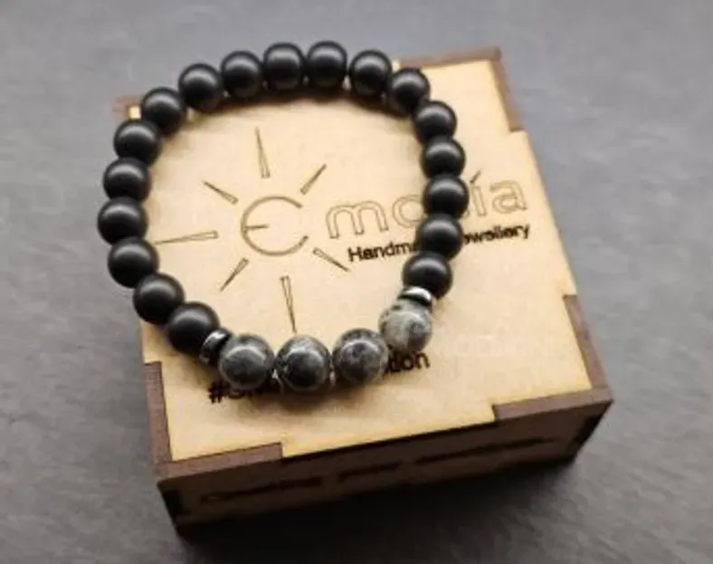 Ნატურალური ქვებისგან შექმნილი სამაჯური "ლაბრადორი" თბილისი - photo 2