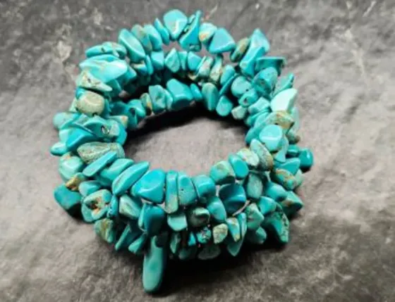 Bracelet made of natural stones "Sea" Tbilisi