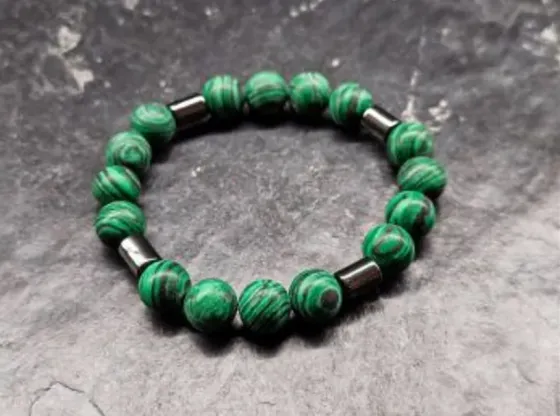 Bracelet made of natural stones "Green Eyes" Tbilisi
