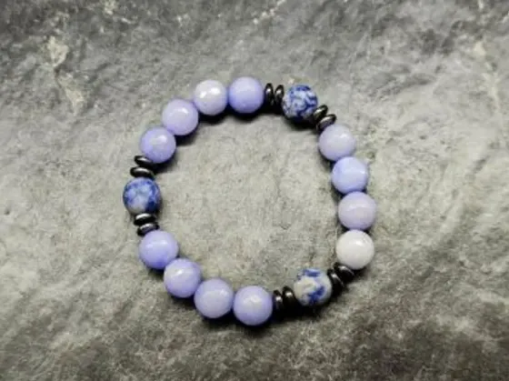Bracelet made of natural stones "Moon" Tbilisi