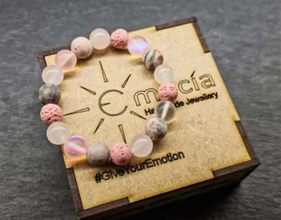 Bracelet made of natural stones "Feria" Tbilisi