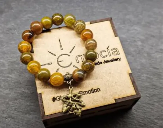 Bracelet made of natural stones "Georgian Vine" Tbilisi