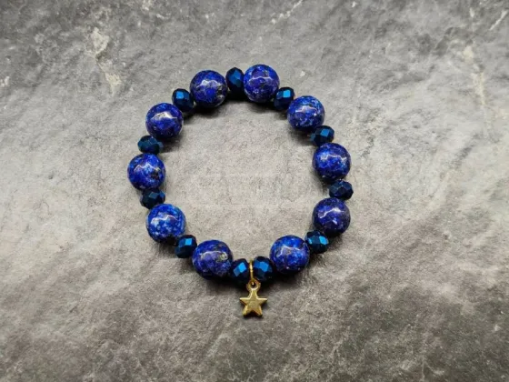 Bracelet made of natural stones "European Union" Tbilisi