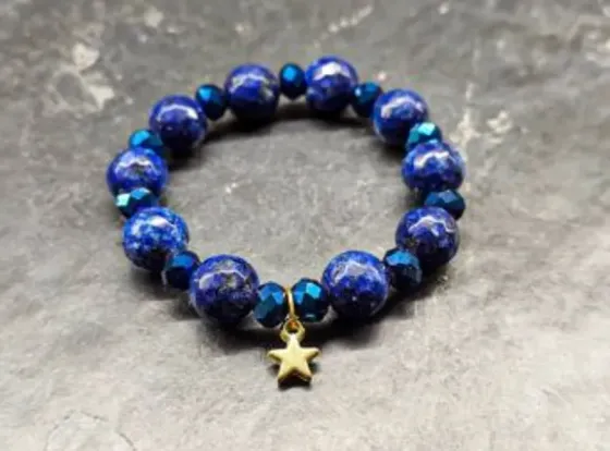 Bracelet made of natural stones "European Union" Tbilisi