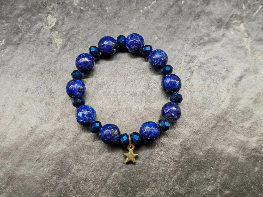 Ნატურალური ქვებისგან შექმნილი სამაჯური "ევროკავშირი" თბილისი - photo 2