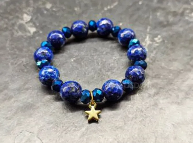 Ნატურალური ქვებისგან შექმნილი სამაჯური "ევროკავშირი" თბილისი - photo 1