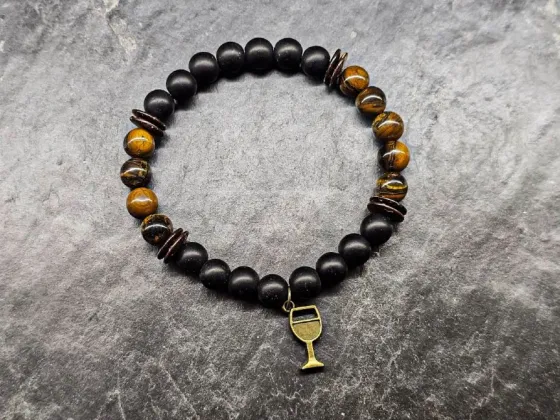 Bracelet made of natural stones "Wine Emotion" Tbilisi