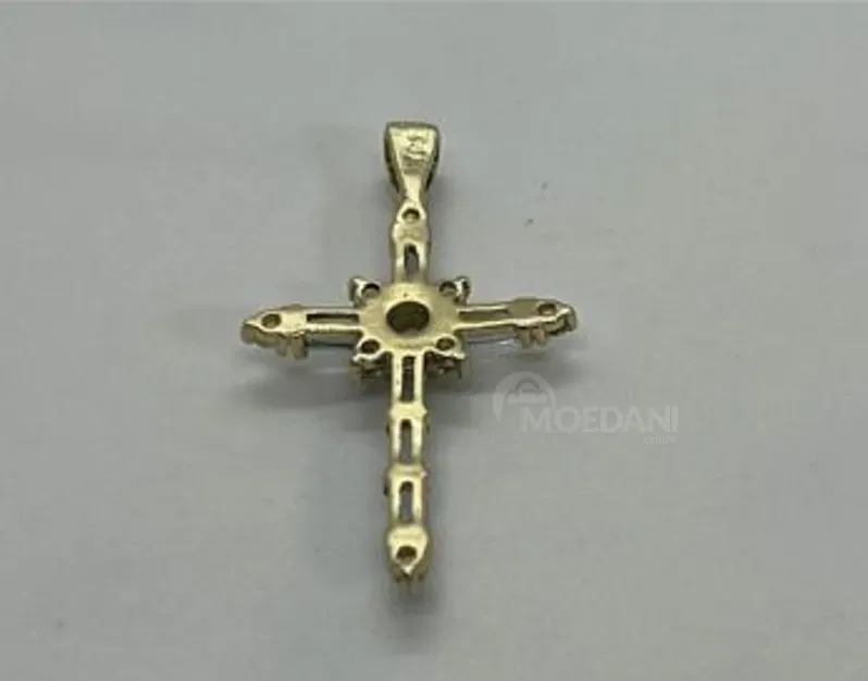 Cross of the Cross with Topaz, Aquamarine and Diamonds Tbilisi - photo 2