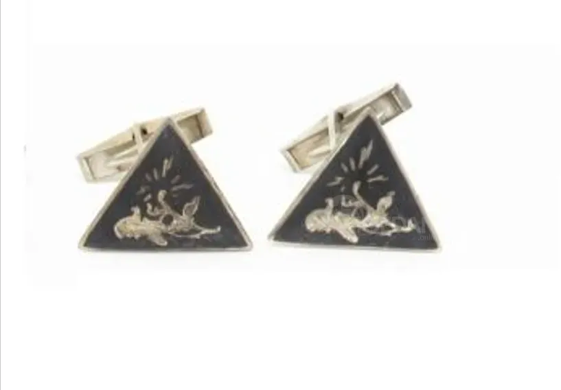 Antique silver plated clasp Tbilisi - photo 1