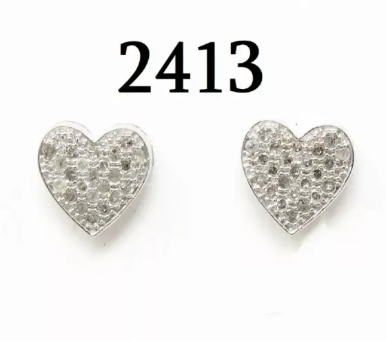 Იყიდება ახალი ევროპული წარმოების ქარხნული საყურე გული ბრილიანტებით თბილისი