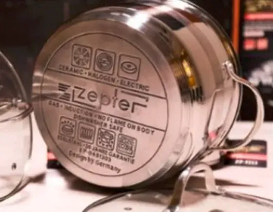 Zepter stainless steel pot set. 18/10 grade. Tbilisi