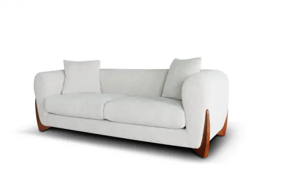 Იყიდება დივანი თეთრი ფერის 225X95X76 თბილისი